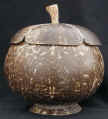 coconut shell container