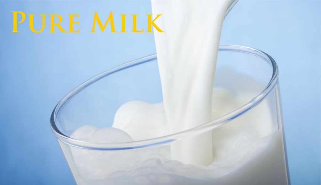 pure milk