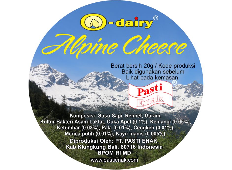 Indonesian Alpine Cheese