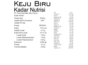 Blue Cheese - Keju Bleu Bali 100 gr