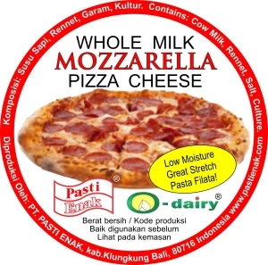 Keju mozzarella Keju Pizza Mozzarella