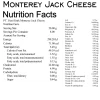 Valeurs nutritionnelles du fromage Monterey Jack Monterey Jack